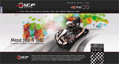 Desktop Screenshot of icfkarting.pl